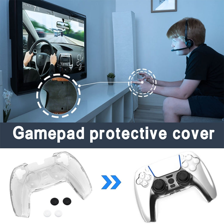 iPlay HBP-244 Transparent Protection Hard Case With Rocker Cap For PS5 - Cases by iplay | Online Shopping UK | buy2fix