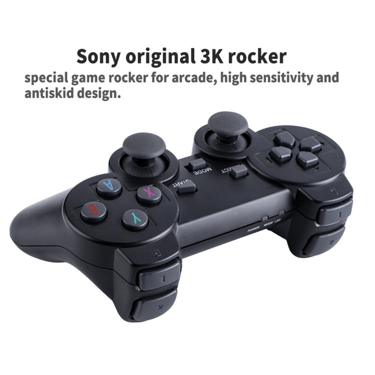 PS3000 32GB 4K Retro Game Stick with 2 Wireless Gamepads 3000+ Games Pre-installed - Pocket Console by buy2fix | Online Shopping UK | buy2fix