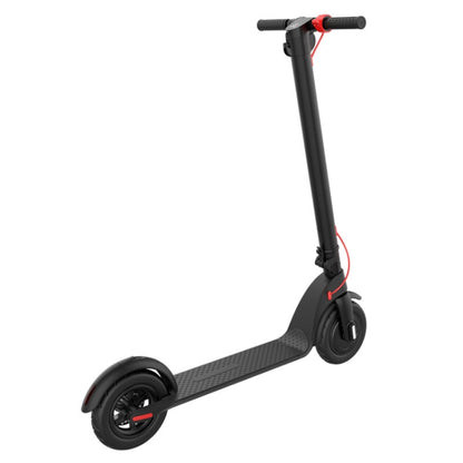 [EU Warehouse] X7 Outdoor Waterproof Foldable Off-road Scooter with 10 inch Vacuum Tires & LCD Display & LED Lights & 6.4AH Lithium Battery, Load-bearing: 20-100kg (Black) - Electric Scooters by buy2fix | Online Shopping UK | buy2fix