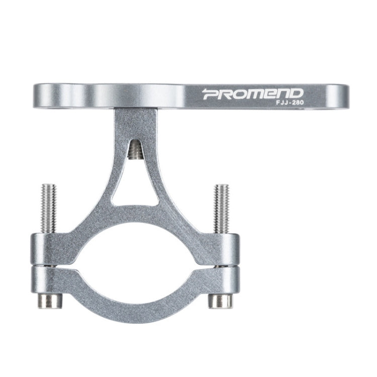 PROMEND FJJ-280N CNC Aluminum Alloy Bicycle Adapter Seat for Bottle Cage (Titanium Color) - Outdoor & Sports by PROMEND | Online Shopping UK | buy2fix