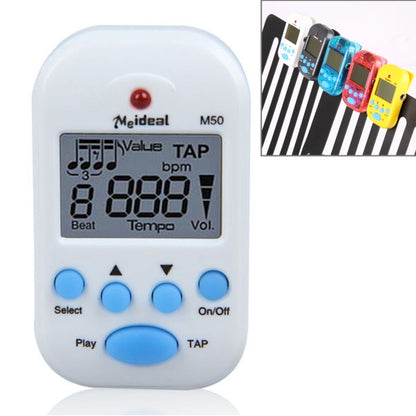 Mini Professional Electronic Piano Violin Clip High-quality Metronome Digital Tuner M50 - Keyboard Instruments by buy2fix | Online Shopping UK | buy2fix