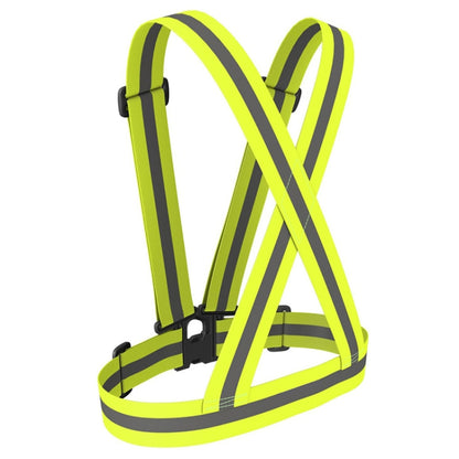 Night Riding Running Reflective Safety Vest (Neon Green) - Reflective Safety Clothing by buy2fix | Online Shopping UK | buy2fix