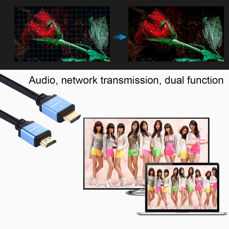 5m HDMI 2.0 Version High Speed HDMI 19 Pin Male to HDMI 19 Pin Male Connector Cable - Cable by buy2fix | Online Shopping UK | buy2fix