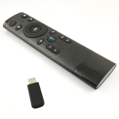 Q5 2.4G RF 3D Brushed Fashion Sense Universal Voice Version Air Mouse Remote Controller - Consumer Electronics by buy2fix | Online Shopping UK | buy2fix