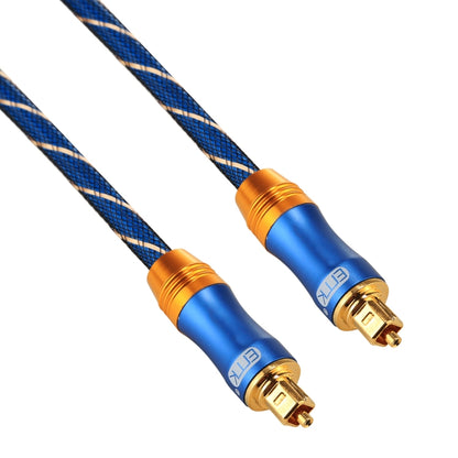 EMK LSYJ-A 10m OD6.0mm Gold Plated Metal Head Toslink Male to Male Digital Optical Audio Cable - Audio Optical Cables by EMK | Online Shopping UK | buy2fix