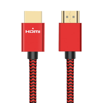 ULT-unite Gold-plated Head HDMI 2.0 Male to Male Nylon Braided Cable, Cable Length: 2m(Red) - Cable by ult-unite | Online Shopping UK | buy2fix