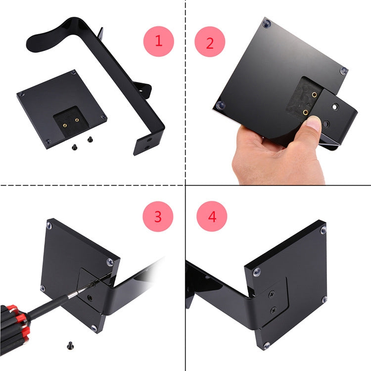 0218 Acrylic Phones / Tablet PCs Universal Holder Multifunction Headset Stand Display Hanger - Apple Accessories by buy2fix | Online Shopping UK | buy2fix