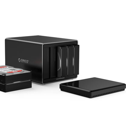 ORICO NS500-RU3 5-bay USB 3.0 Type-B to SATA External Hard Disk Box Storage Case Hard Drive Dock with Raid for 3.5 inch SATA HDD, Support UASP Protocol - HDD Enclosure by ORICO | Online Shopping UK | buy2fix