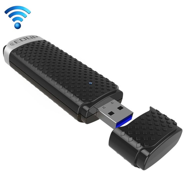 EDUP EP-AC1617 1200Mbps High Speed USB 3.0 WiFi Adapter Receiver Ethernet Adapter - USB Network Adapter by EDUP | Online Shopping UK | buy2fix