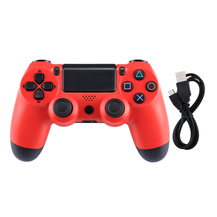 Doubleshock Wireless Game Controller for Sony PS4(Red) - Gamepads by buy2fix | Online Shopping UK | buy2fix