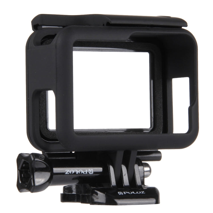 PULUZ ABS Plastic Housing Shell Frame Mount Protective Case Cage with Pedestal and Long Screw for GoPro HERO(2018) /7 Black /6 /5 - Protective Frame by PULUZ | Online Shopping UK | buy2fix