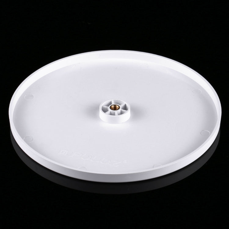 PULUZ 1/4 Screw interface Round Tray(Diameter: 18cm/7inch) - Camera Accessories by PULUZ | Online Shopping UK | buy2fix