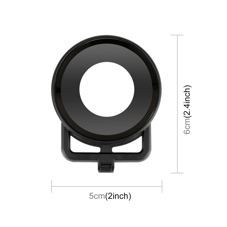 PULUZ Plastic Frame Case with Lens Guard for Insta360 One RS 360 Edition(Black) - Mount & Holder by PULUZ | Online Shopping UK | buy2fix