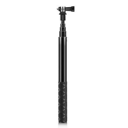 PULUZ 110cm Metal Selfie Stick Monopod with Invisible Adapter Base & Screw for Insta360 One RS / X2 / X3 - DJI & GoPro Accessories by PULUZ | Online Shopping UK | buy2fix