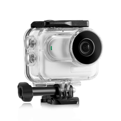 For Insta360 GO 3 PULUZ 60m Underwater Waterproof Housing Case with Base Adapter & Screw (Transparent) - Case & Bags by PULUZ | Online Shopping UK | buy2fix