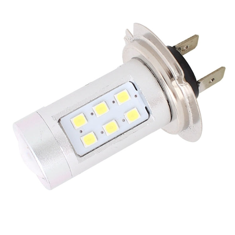 2 PCS H7 4.2W 630LM White Light 21 LED 2835 SMD Car Front Fog Light Lamp Bulb,  DC 12V - In Car by buy2fix | Online Shopping UK | buy2fix