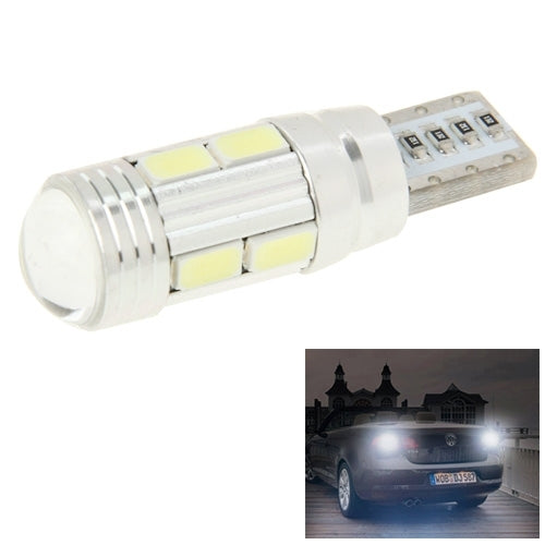 T10 4W White 200LM 10 LED SMD 5730 Backup Reverse Light Turn Signal Bulb for Vehicles, DC 12V - In Car by buy2fix | Online Shopping UK | buy2fix