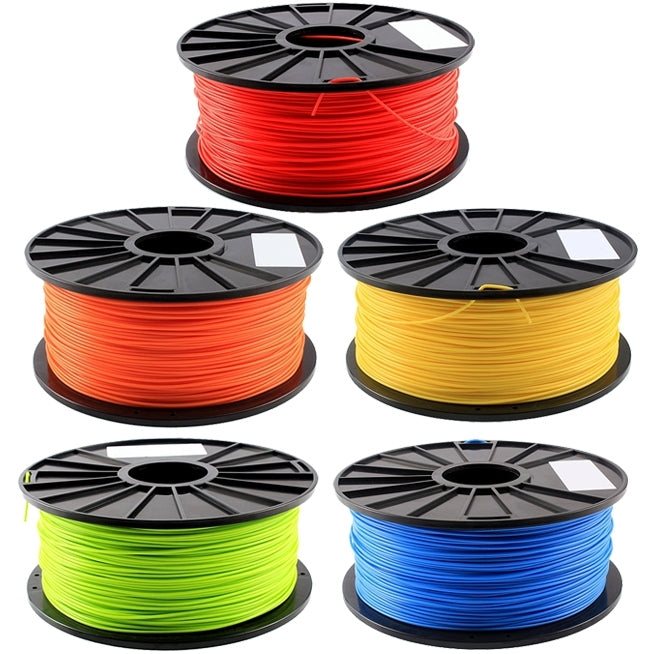 ABS 1.75 mm Fluorescent 3D Printer Filaments, about 395m(Yellow) - Consumer Electronics by buy2fix | Online Shopping UK | buy2fix