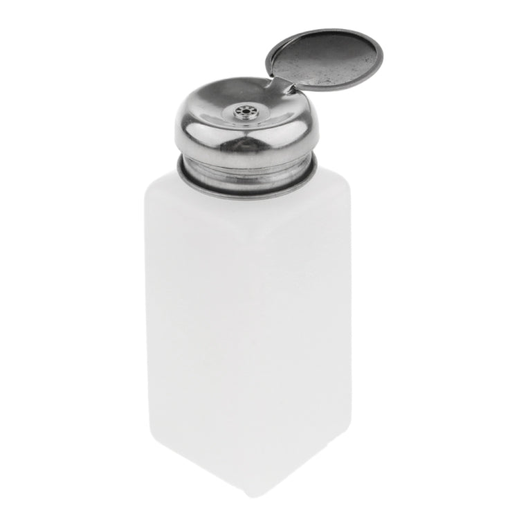 250ml Push Down Alcohol and Liquid Container Bottle(White) - Others by buy2fix | Online Shopping UK | buy2fix