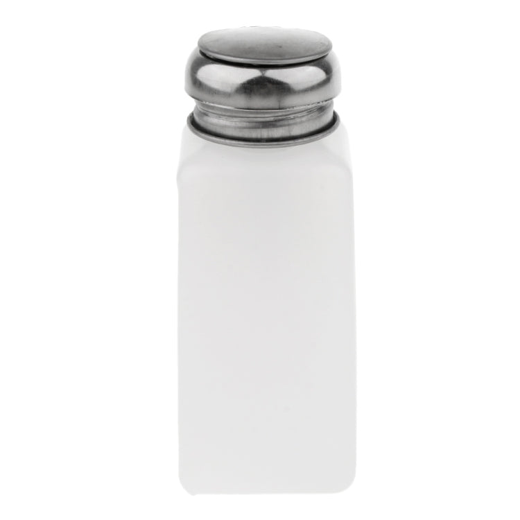 250ml Push Down Alcohol and Liquid Container Bottle(White) - Others by buy2fix | Online Shopping UK | buy2fix