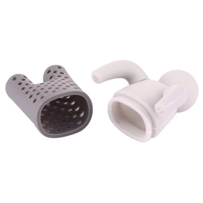 Cute Mr Tea Infuser Silicone Tea Strainers - Home & Garden by buy2fix | Online Shopping UK | buy2fix