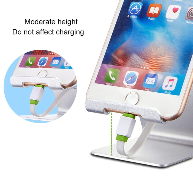 Aluminum Stand Desktop Holder for iPad, iPhone, Galaxy, Huawei, Xiaomi, HTC, Sony, and other Mobile Phones or Tablets(Rose Gold) - Desktop Holder by buy2fix | Online Shopping UK | buy2fix