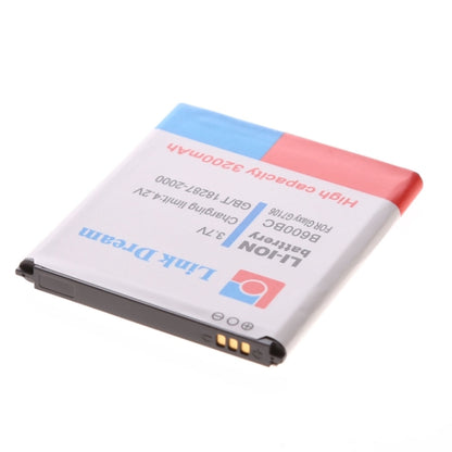 Link Dream High Quality 3200mAh Replacement Battery for Galaxy Grand 2 / G7106 (B600BC) - For Samsung by buy2fix | Online Shopping UK | buy2fix