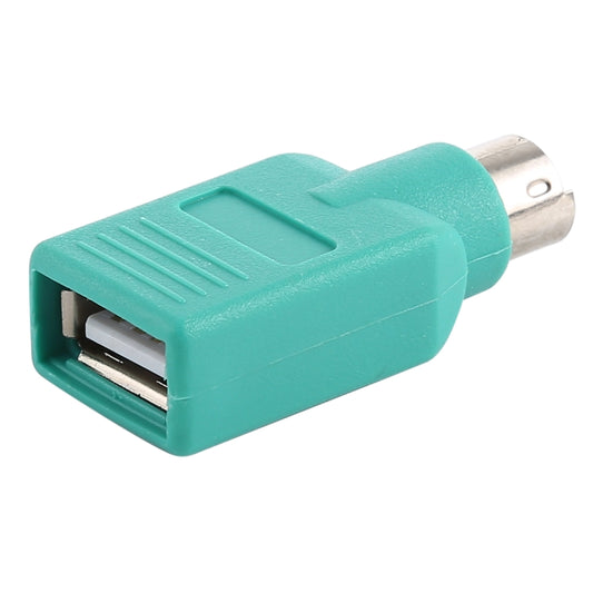 USB A Jack to mini DIN6 male Adapter (USB to PS/2)(Green) - Computer & Networking by buy2fix | Online Shopping UK | buy2fix