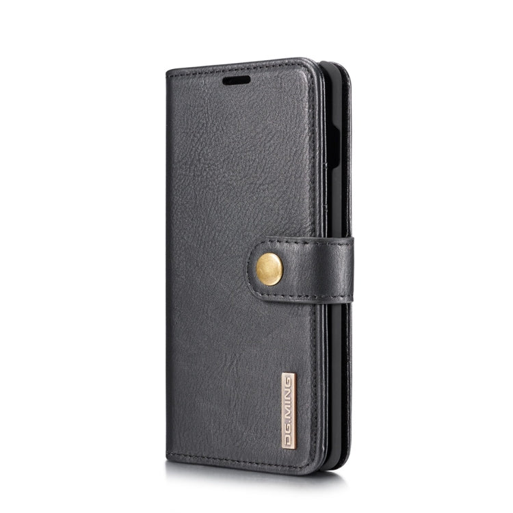 DG.MING Crazy Horse Texture Flip Detachable Magnetic Leather Case for Samsung Galaxy S10, with Holder & Card Slots & Wallet(Black) - Galaxy Phone Cases by DG.MING | Online Shopping UK | buy2fix