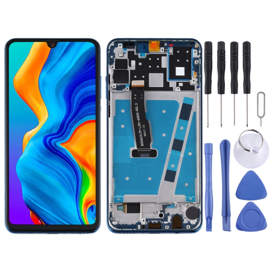 OEM LCD Screen for Huawei P30 Lite (RAM 4G / Standard Version) Digitizer Full Assembly with Frame(Blue) - LCD Screen by buy2fix | Online Shopping UK | buy2fix