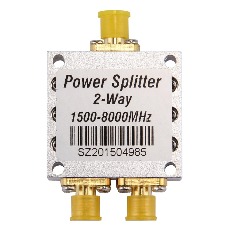 1500-8000MHz SMA Female Adapter 2-Way Power Splitter - Security by buy2fix | Online Shopping UK | buy2fix