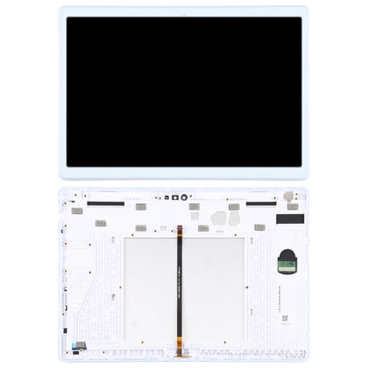 LCD Screen and Digitizer Full Assembly with Frame for Lenovo Tab 5 Plus/M10 TB-X605L TB-X605F TB-X605M TB-X605 (White) - LCD Screen by buy2fix | Online Shopping UK | buy2fix