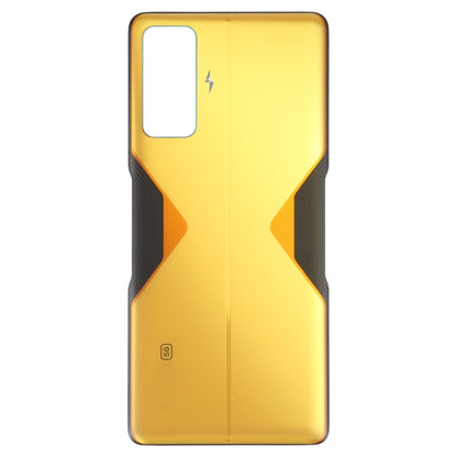 For Xiaomi Poco F4 GT Original Battery Back Cover(Yellow) - Repair & Spare Parts by buy2fix | Online Shopping UK | buy2fix