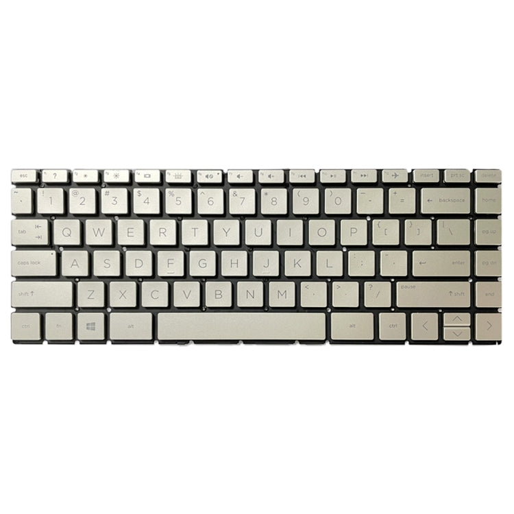 US Version Keyboard with Backlight For HP Pavilion x360 14-CE 14-DH 14-cd 14m-cd 14t-cd 14-CE000 L47854-171 (Gold) - Replacement Keyboards by buy2fix | Online Shopping UK | buy2fix