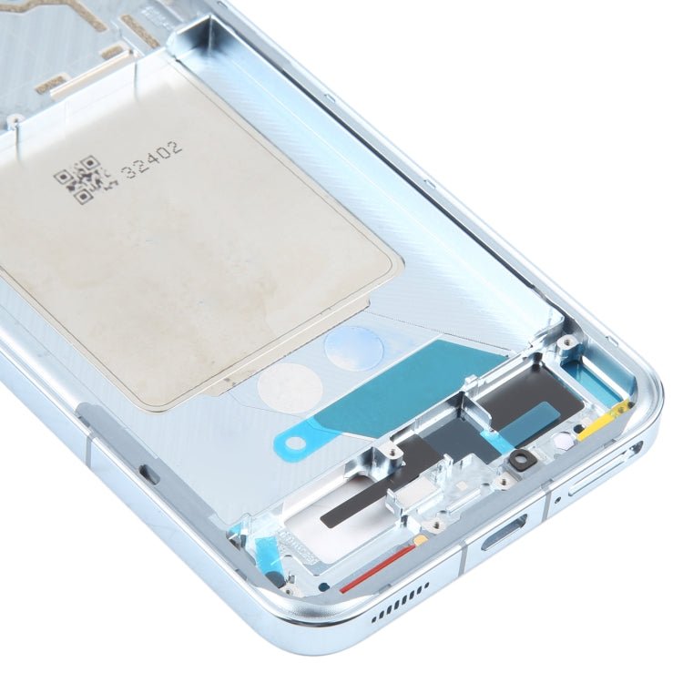 For Xiaomi 13 Original Front Housing LCD Frame Bezel Plate (Blue) - Repair & Spare Parts by buy2fix | Online Shopping UK | buy2fix