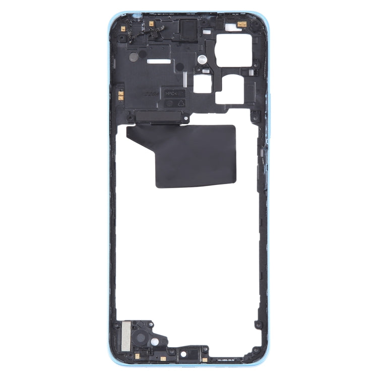 For Xiaomi Redmi Note 12 4G Original Middle Frame Bezel Plate (Blue) - LCD Related Parts by buy2fix | Online Shopping UK | buy2fix