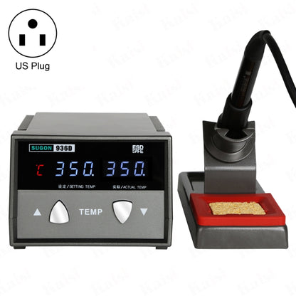 SUGON 936D Digital Display Constant Temperature Welding Station, US Plug - Soldering Iron Set by SUGON | Online Shopping UK | buy2fix