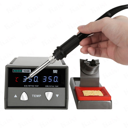 SUGON 936D Digital Display Constant Temperature Welding Station, US Plug - Soldering Iron Set by SUGON | Online Shopping UK | buy2fix