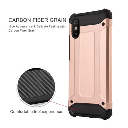 For Xiaomi Redmi 9A Magic Armor TPU + PC Combination Case(Black) - Xiaomi Cases by buy2fix | Online Shopping UK | buy2fix