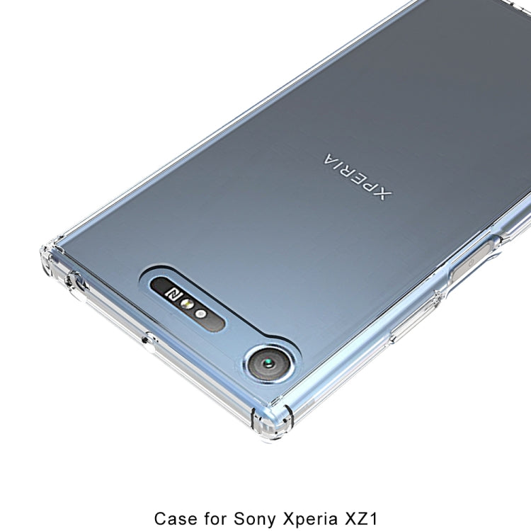 Scratchproof TPU + Acrylic Protective Case for Sony Xperia XZ1(Black) - Mobile Accessories by buy2fix | Online Shopping UK | buy2fix