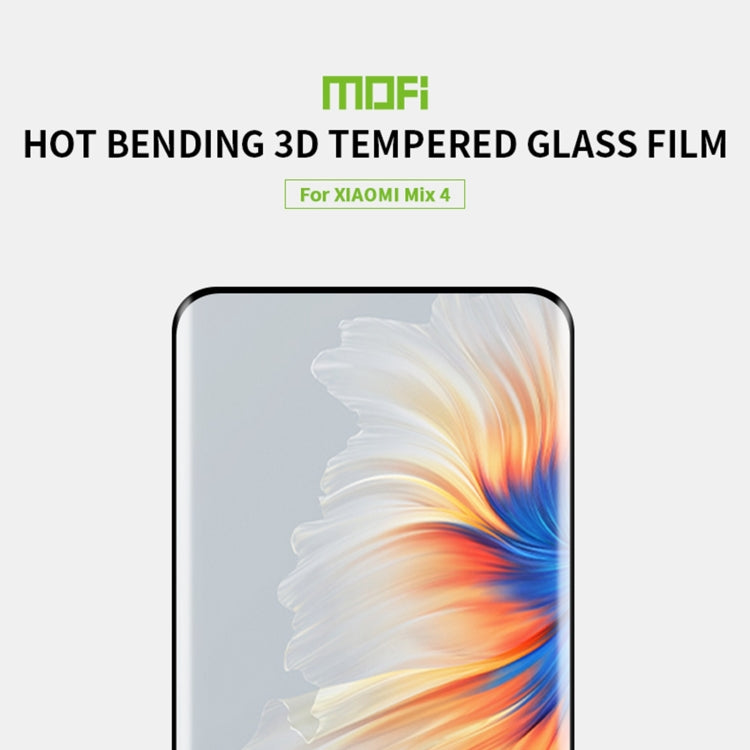 For Xiaomi Mi Mix4 MOFI 9H 3D Explosion Proof Thermal Bending Tempered Glass Film -  by MOFI | Online Shopping UK | buy2fix