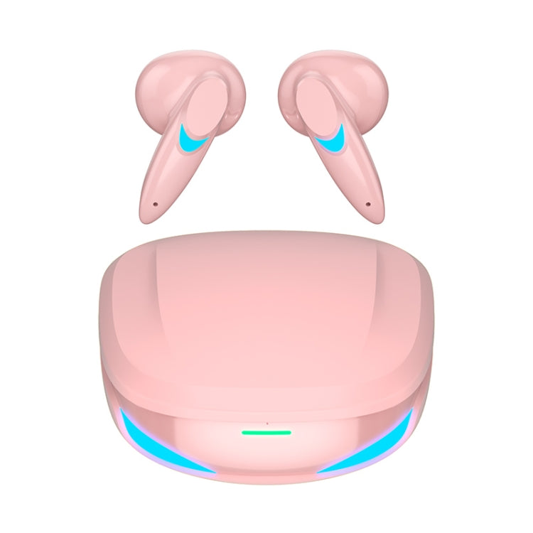 G10 TWS 5.2 Binaural True Stereo Touch Game Bluetooth Earphone(Pink) - TWS Earphone by buy2fix | Online Shopping UK | buy2fix