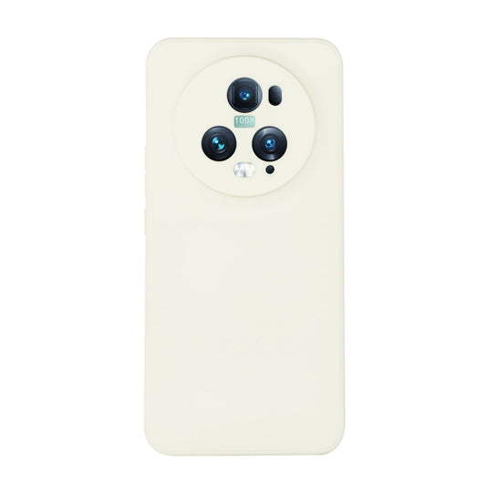 For Honor Magic5 Pro ENKAY Hat-Prince Liquid Silicone Shockproof Soft Phone Case(Beige) - Honor Cases by ENKAY | Online Shopping UK | buy2fix