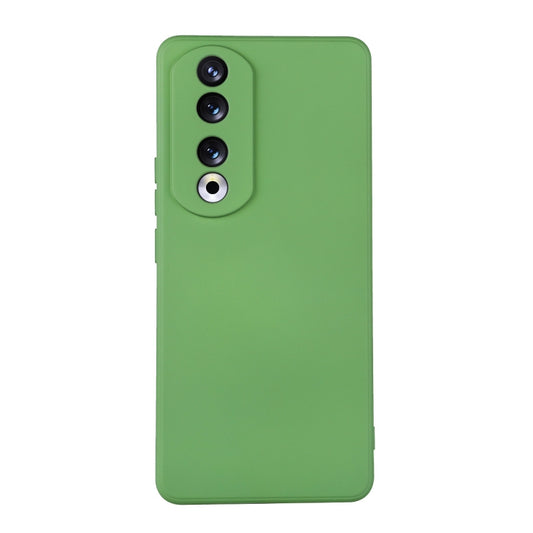 For Honor 90 Pro ENKAY Hat-Prince Liquid Silicone Shockproof Soft Phone Case(Light Green) - Honor Cases by ENKAY | Online Shopping UK | buy2fix