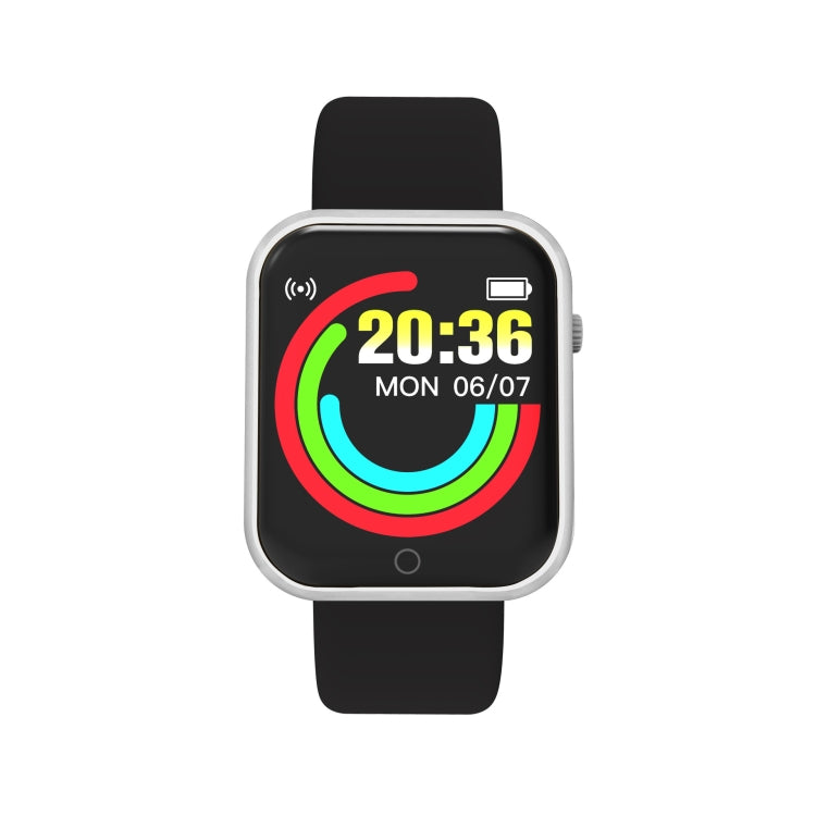 D20L 1.3 inch IP67 Waterproof Color Screen Smart Watch(Silver) - Smart Wear by buy2fix | Online Shopping UK | buy2fix