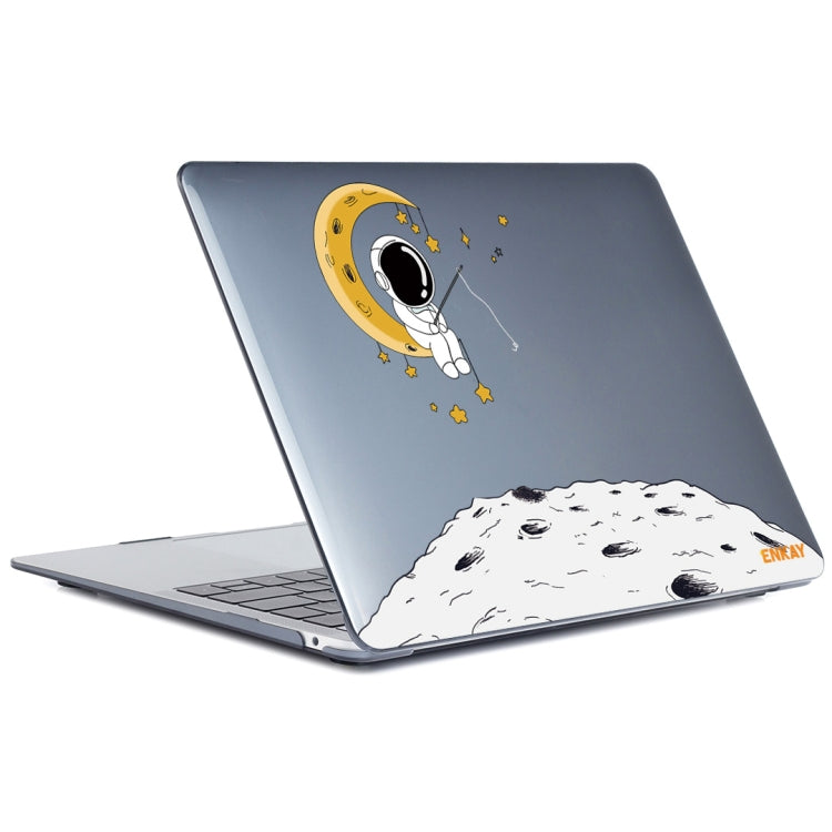 For MacBook Pro 13.3 A2251/A2289/A2338 ENKAY Hat-Prince 3 in 1 Spaceman Pattern Laotop Protective Crystal Case with TPU Keyboard Film / Anti-dust Plugs, Version:US(Spaceman No.3) - MacBook Pro Cases by ENKAY | Online Shopping UK | buy2fix