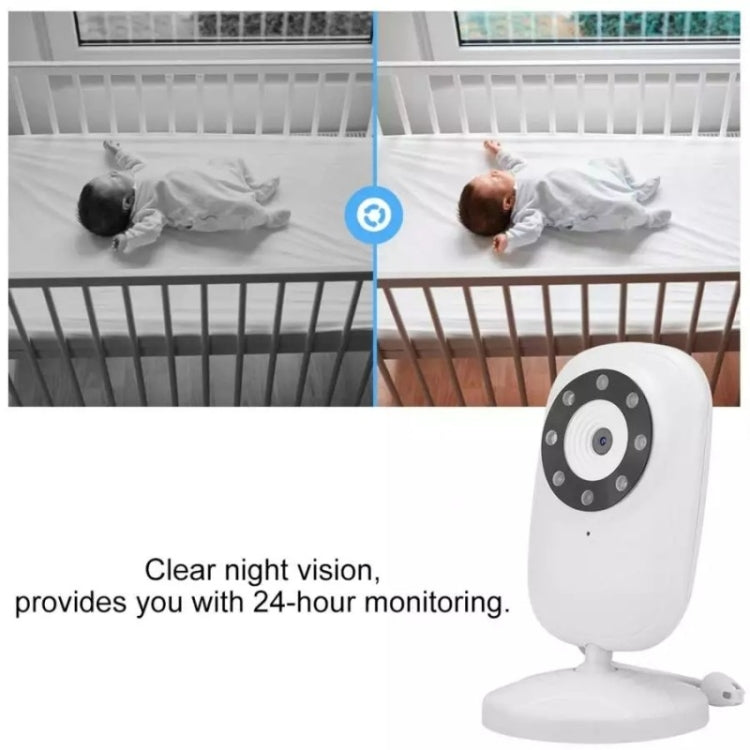 835P 3.5 inch Video Wireless Baby Monitor IR Night Vision Voice Security Camera(AU Plug) - Security by buy2fix | Online Shopping UK | buy2fix
