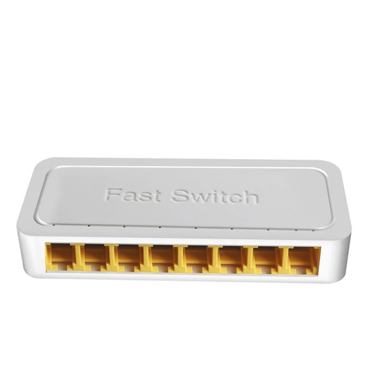 8 Port 10/100/1000Mbps MINI Ethernet Desktop Switch -  by buy2fix | Online Shopping UK | buy2fix