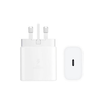 M135 45W USB-C / Type-C Port Fast Charger, UK Plug(White) -  by buy2fix | Online Shopping UK | buy2fix