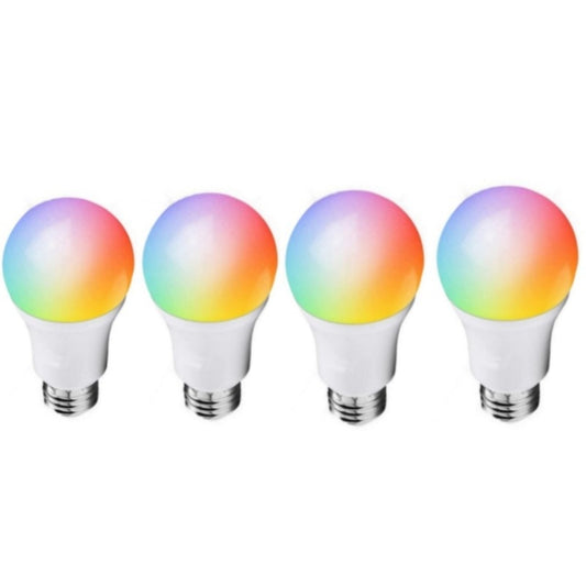 DP01 4pcs TUYA WiFi Smart Light Bulb 15W E26 E27 RGB + White + Warm White LED Bulb - LED Bulbs by buy2fix | Online Shopping UK | buy2fix